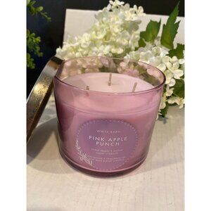 Bath & Body Works “Pink Apple Punch” NEW 3 Wick Candle